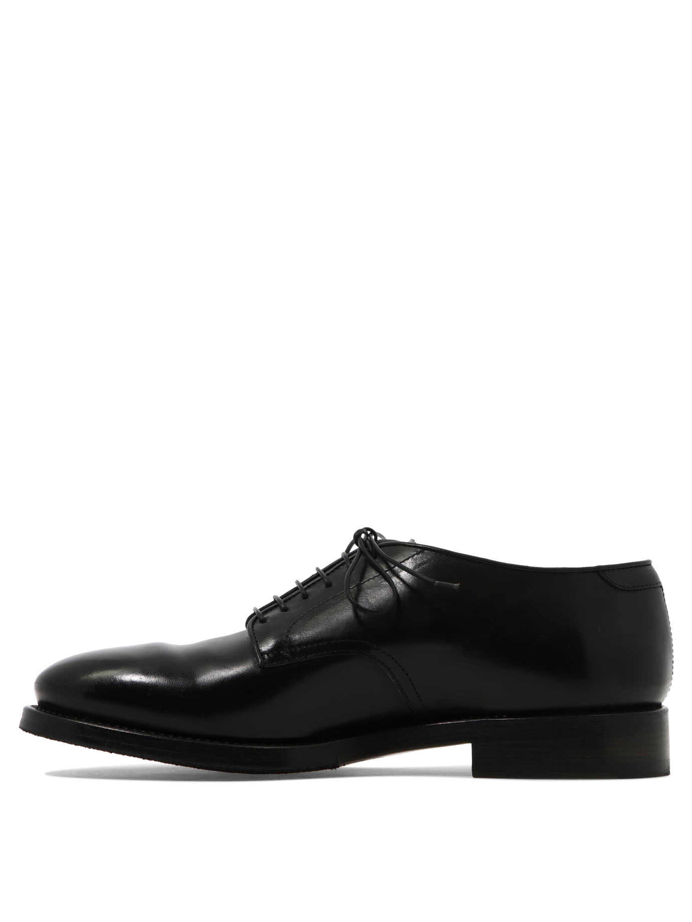 ALBERTO FASCIANI Black   Caleb lace-up shoes